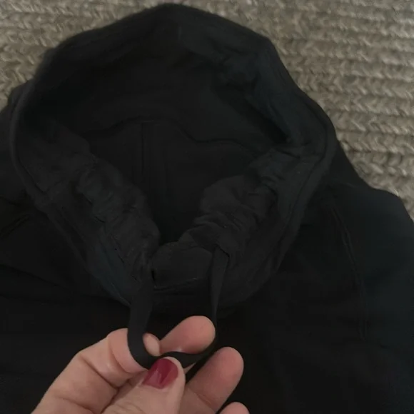 Black High-Waisted Leggings  capris. - Picture 4 of 4